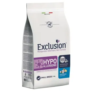 EXCLUSION Hypoallergenic adult fish & potatoes small breed 2kg