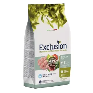 EXCLUSION Mediterraneo senior chicken medium/large breed 3kg
