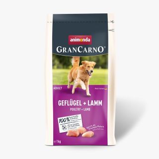 Animonda Gran Carno Adult linnuliha+lammas 1 kg