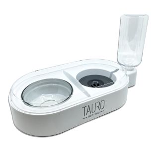 Tauro pro line, pudel ja kauss, valge, 500 ml