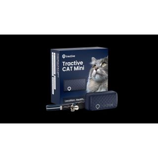 Tractive GPS CAT with collar dark blue