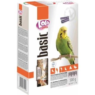 Lolo Pets Täistoit viirpapagoidele puuviljadega 500g