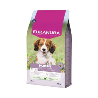 EUKANUBA Puppy lambaliha ja riisiga väikestele ja keskmistele koertele 12 kg