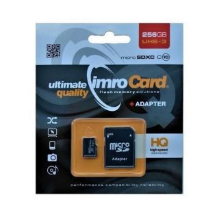 Imro Memory Card 256GB (MicroSDXC10/256GB ADP UHS-3)