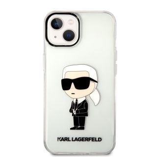 Karl Lagerfeld IML Ikonik NFT Case for iPhone 14 Plus / transparent (KLHCP14MHNIKTCT)