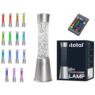 iTotal XL2495 LED Lava Lamp with Glitter (XL2495)