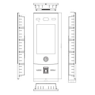 Dahua VTO7541G Face Recognition Intercom (VTO7541G-S2)