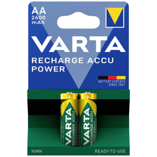 Varta Recharge Accu Recycled Batteries AA 2600 mAh / 2 pcs (5716101402)