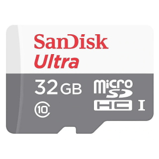 SanDisk microSDHC Memory Card 100 MB / 32GB (SDSQUNR-032G-GN6TA)