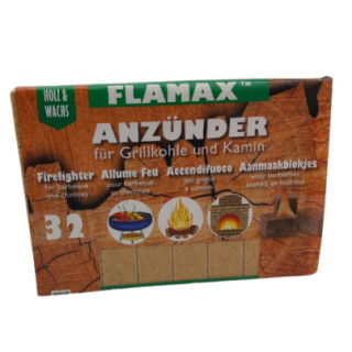 Flamax Eco-friendly Lighter Cubes 32pcs (1318380)