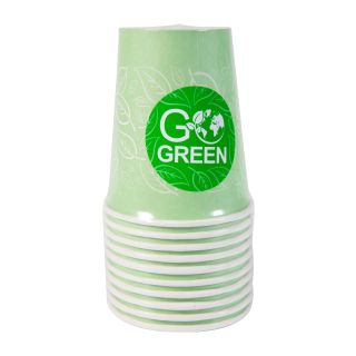 Go Green Paper Cups 250ml 10pcs (1900986)
