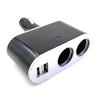 Omega OUC914 Car Charger Socket Spliiter 12 / 24V / 2 X USB 2.4A (OUC914)