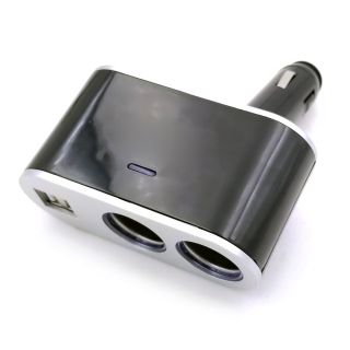 Omega OUC914 Car Charger Socket Spliiter 12 / 24V / 2 X USB 2.4A (OUC914)