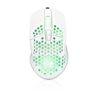 Logic Wired LM-STARR-ONE-LIGHT Gaming Mouse with USB / 1.8m / 6400 DPI / White (M-LC-LM-STARR-ONE-LIGHT-200)