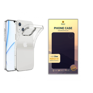 Mocco Original Clear Case 2mm Silicone Case for Apple iPhone 13 Transparent (PC132021)