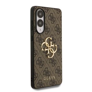 Guess PU 4G Metal Logo Case for Samsung Galaxy S25 Edge (GUHCS25E4GMGBR)