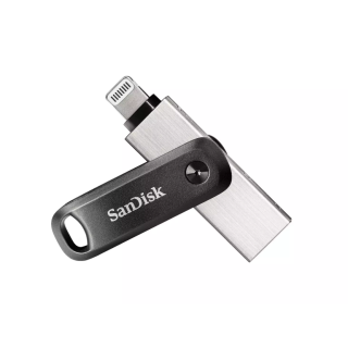 SanDisk iXpand Flash Drive Go Dual-Connector Flash Drive for iPhone & PC / 64GB (SDIX60N-064G-GN6NN)