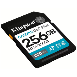 Kingston SDG4 SDXC Memory Card 256GB (SDG4/256GB)
