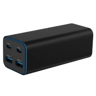 Gembird TA-UC-2A2C-PD100-01-BK Universal Charger USB / USB-C / 100W (TA-UC-2A2C-PD100-01-BK)