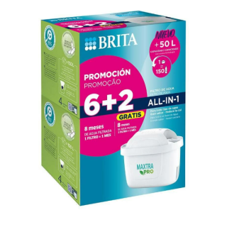 Brita Maxtra Pro Water filter 6+2 (4006387129484)