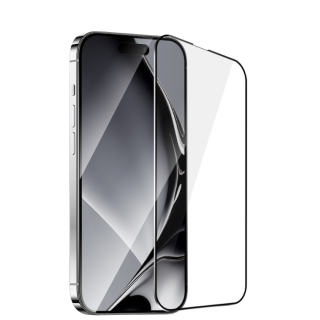 Mocco Tempered Glass Metal Frame for Apple iPhone 16 Plus (MC-TG-MF-IPH-16PL)