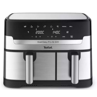 Tefal Dual Easy Fry & Grill EY905D Hot Air Fryer 8.3L 2700W (EY905D10)