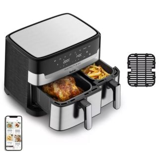 Tefal Dual Easy Fry & Grill EY905D Hot Air Fryer 8.3L 2700W (EY905D10)