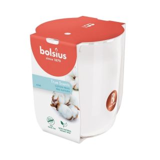Bolsius True Scents Scented Candle 80x73mm Fresh Cotton (37930371)