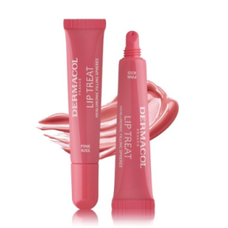 Dermacol Lip Treat Lip Gloss 5 Pink Kiss (8595003139496)