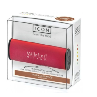 Millefiori Milano Icon Car Air Freshener Vanilla & Wood Classic (8051938698113)