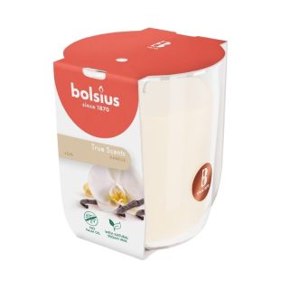 Bolsius True Scents Scented Candle 80x73mm Vanilla (37930375)