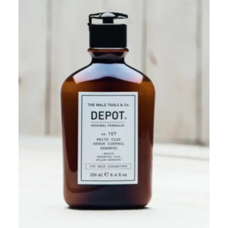 Depot No. 107 White Clay Sebum Control Shampoo 250 ml (8032274086956)