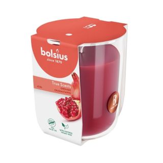 Bolsius True Scents Scented Candle 80x73mm Pomegranate (37930315)