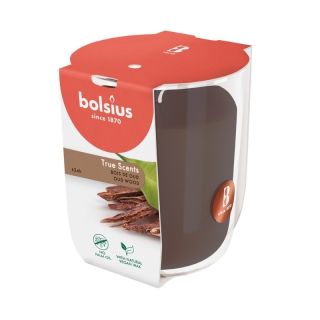 Bolsius True Scents Scented Candle 80x73mm Oud Wood (37930370)