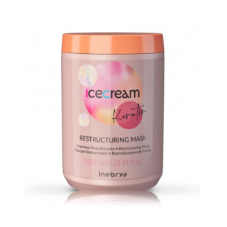 Inebrya Ice Cream Keratin Restructuring Hair mask 1000 ml (8008277263120)