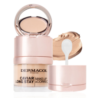 Dermacol Caviar Long Stay Make-Up & Corrector 1 Pale 30ml (85950849)