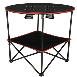 RoGer Folding camping table with bag 72x72 cm (5903039763395)
