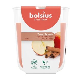 Bolsius True Scents Scented Candle 80x73mm Apple Cinnamon (37930395)