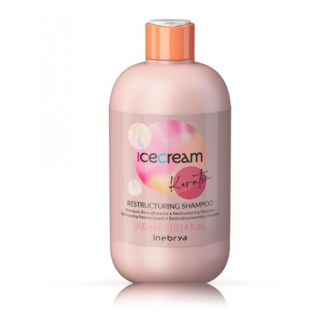 Inebrya Ice Cream Keratin Restructuring Shampoo 300 ml (8008277263090)