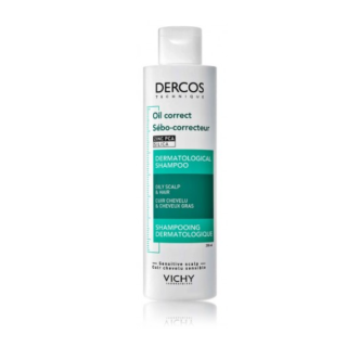 Vichy Dercos Oil Control Dermatological Shampoo 200 ml (3337871311346)