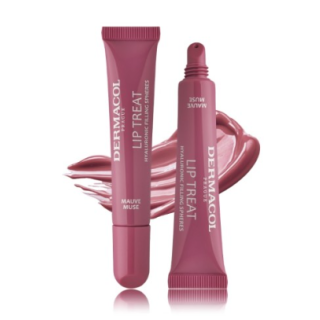 Dermacol Lip Treat Moisturizing Lip Gloss 6 Mauve Muse (8595003139519)