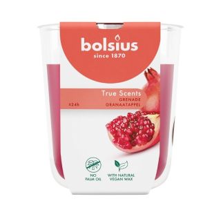 Bolsius True Scents Scented Candle 80x73mm Pomegranate (37930315)