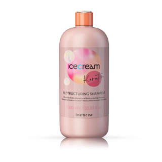 Inebrya Ice Cream Keratin Restructuring Shampoo 1000 ml (8008277263106)