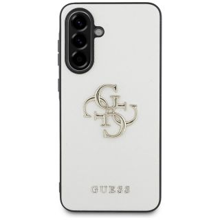 Guess Grained Big 4G Logo Small Classic Logo Case for Samsung Galaxy A56 5G (GUHCSA56PGT4MBE)