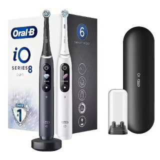 Oral-B iO8 Series Electric Toothbrush 2pcs (IO8DUOWB)