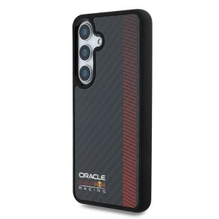 Red Bull Carbon Powerbar MagSafe Case for Samsung Galaxy S25 (RBHMS25S24CFGSMK)