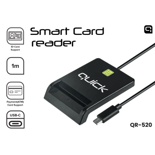 Quick QR-520 Smart ID Card reader USB-C (QR-520)
