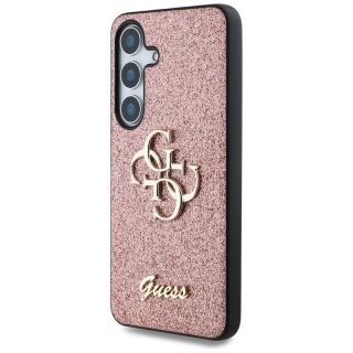 Guess Fixed Glitter Big 4G Case for Samsung Galaxy S25 (GUHCS25SHG4SGP)