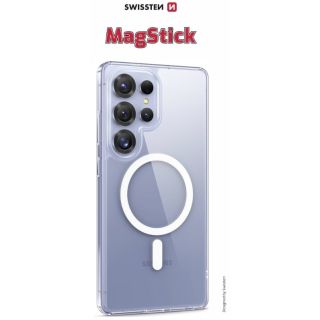 Swissten Clear Jelly MagStick Back Cace for Samsung Galaxy S25 Ultra 5G (33001734)