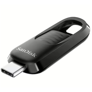 SanDisk Ultra Slider Flash Drive USB-C and USB-A / 256GB (SDDDC6-256G-G46)